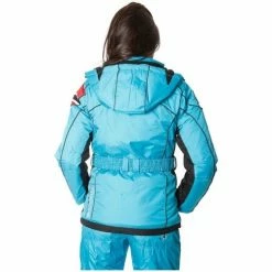 Geographical Norway BlousonSki Woupala Vestes Couleur Turquoise -Geographical Norway Soldes 1050221 500 C