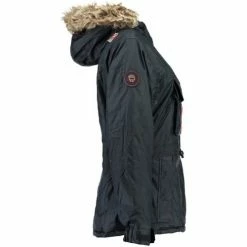Geographical Norway Parka Femme Boomera Manteaux Couleur Bleu -Geographical Norway Soldes 10788886 500 B