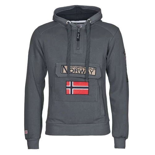 Geographical Norway GYMCLASS Sweats & Polaires Couleur Gris 7 Geographical Norway GYMCLASS Sweats & Polaires Couleur Gris – Image 5