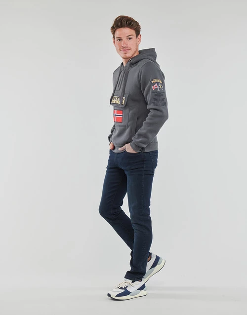 Geographical Norway GYMCLASS Sweats & Polaires Couleur Gris 4 Geographical Norway GYMCLASS Sweats & Polaires Couleur Gris – Image 2