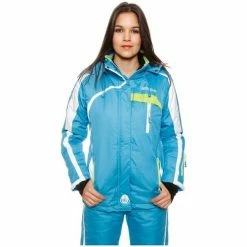 Geographical Norway BlousonSki Wanda Vestes Couleur Turquoise