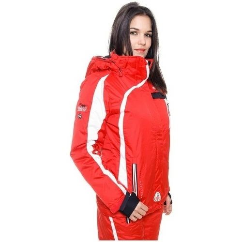 Geographical Norway BlousonSki Wanda Vestes Couleur Rouge 4 Geographical Norway BlousonSki Wanda Vestes Couleur Rouge – Image 2