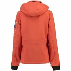 Geographical Norway Softshell Femme Topale Sweats & Polaires Couleur Orange -Geographical Norway Soldes 10990343 500 C