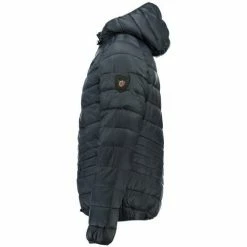 Geographical Norway Doudoune Homme Damyel Hood Manteaux Couleur Bleu -Geographical Norway Soldes 11074192 500 B