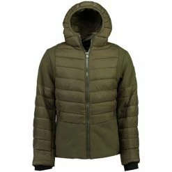 Geographical Norway Parka Homme Ducroc Manteaux Couleur Kaki