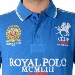 Geographical Norway 57360 T-shirts & Polos Couleur Bleu -Geographical Norway Soldes 13521764 500 D