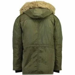 Geographical Norway Parka Homme Carnaval Manteaux Couleur Kaki 7 Geographical Norway Parka Homme Carnaval Manteaux Couleur Kaki -Geographical Norway Soldes 13726972 500 C