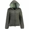 Geographical Norway Doudoune Femme Dafne Hood Manteaux Couleur Gris