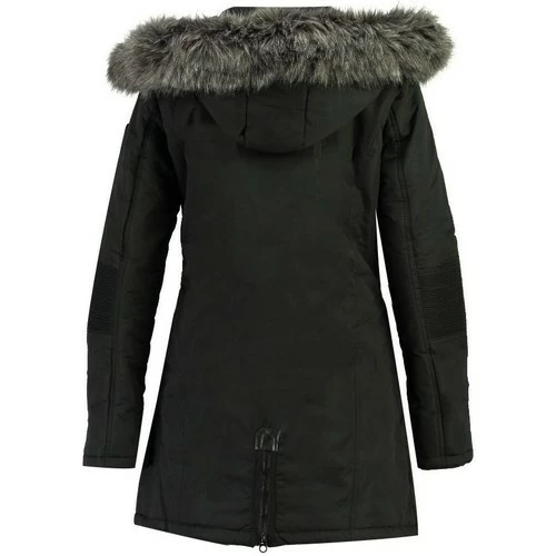 Geographical Norway Parka Femme Coraly Manteaux Couleur Noir 5 Geographical Norway Parka Femme Coraly Manteaux Couleur Noir – Image 3