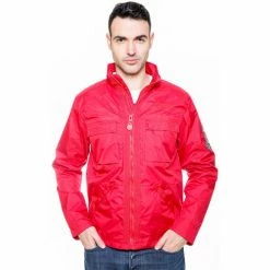 Geographical Norway Blouson Homme Amigo Vestes Couleur Rouge