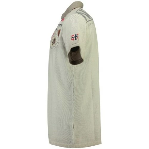 Geographical Norway Polo Homme Kamo T-shirts & Polos Couleur Gris 4 Geographical Norway Polo Homme Kamo T-shirts & Polos Couleur Gris – Image 2