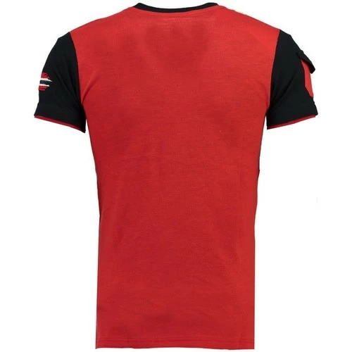 Geographical Norway Tshirt Homme Jaradock T-shirts & Polos Couleur Rouge 5 Geographical Norway Tshirt Homme Jaradock T-shirts & Polos Couleur Rouge – Image 3