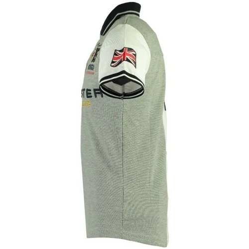 Geographical Norway Polo Homme Kingston New T-shirts & Polos Couleur Gris 4 Geographical Norway Polo Homme Kingston New T-shirts & Polos Couleur Gris – Image 2