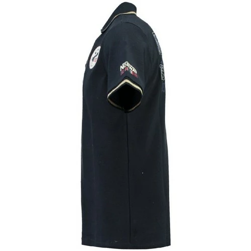 Geographical Norway Polo Homme Kamelo T-shirts & Polos Couleur Bleu 4 Geographical Norway Polo Homme Kamelo T-shirts & Polos Couleur Bleu – Image 2