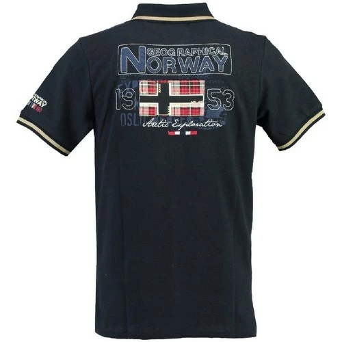 Geographical Norway Polo Homme Kamelo T-shirts & Polos Couleur Bleu 5 Geographical Norway Polo Homme Kamelo T-shirts & Polos Couleur Bleu – Image 3