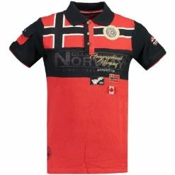 Geographical Norway Polo Homme Klipo T-shirts & Polos Couleur Rouge