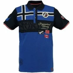 Geographical Norway Polo Homme Klipo T-shirts & Polos Couleur Bleu