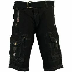 Geographical Norway Bermuda Homme Peanut Shorts & Bermudas Couleur Noir