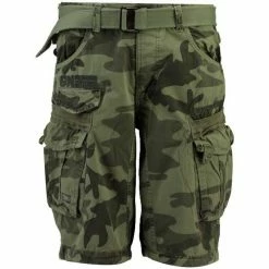 Geographical Norway Bermuda Homme Panoramique Camo New Shorts & Bermudas Couleur Gris