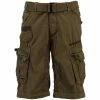 Geographical Norway Bermuda Homme Panoramique Basic New Shorts & Bermudas Couleur Kaki -Geographical Norway Soldes 15445089 500 A