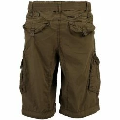 Geographical Norway Bermuda Homme Panoramique Basic New Shorts & Bermudas Couleur Kaki -Geographical Norway Soldes 15445089 500 C
