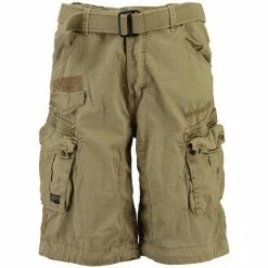 Geographical Norway Bermuda Homme Panoramique Basic New Shorts & Bermudas Couleur Beige