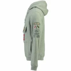 Geographical Norway Sweat Homme Gymclass New Sweats & Polaires Couleur Gris -Geographical Norway Soldes 15445115 500 B