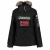 Geographical Norway Parka Fille Boomera Manteaux Couleur Noir -Geographical Norway Soldes 15739820 500 A