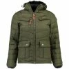 Geographical Norway Doudoune Enfant Arie Hood Manteaux Couleur Kaki -Geographical Norway Soldes 15739882 500 A