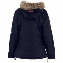 Geographical Norway Parka Fille Boomera Manteaux Couleur Bleu -Geographical Norway Soldes 15739926 500 C