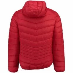 Geographical Norway Doudoune Homme Dowson Hood Manteaux Couleur Rouge -Geographical Norway Soldes 15739941 500 C