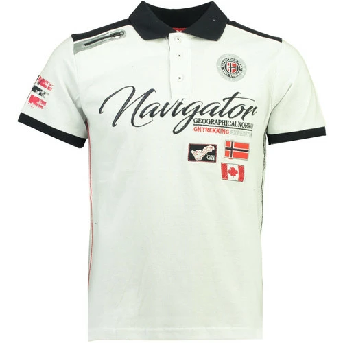 Geographical Norway Polo manches courtes Coton KOKAÏ ss MEN T-shirts & Polos Couleur blanc 3 Geographical Norway Polo manches courtes Coton KOKAÏ ss MEN T-shirts & Polos Couleur blanc