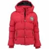 Geographical Norway Doudoune Enfant Verveine Manteaux Couleur Rouge -Geographical Norway Soldes 16461113 500 A