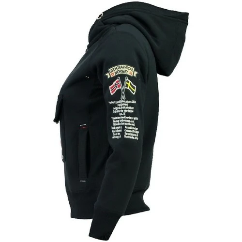 Geographical Norway Sweat Femme Gymclass New A Sweats & Polaires Couleur Bleu 4 Geographical Norway Sweat Femme Gymclass New A Sweats & Polaires Couleur Bleu – Image 2