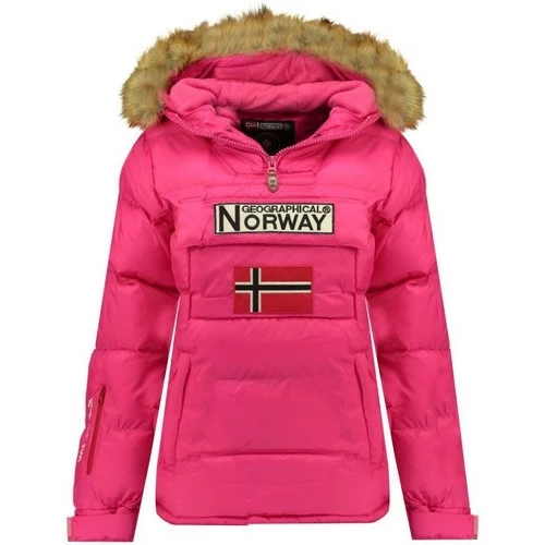 Geographical Norway Doudoune Femme Belancolie Manteaux Couleur Rose 3 Geographical Norway Doudoune Femme Belancolie Manteaux Couleur Rose