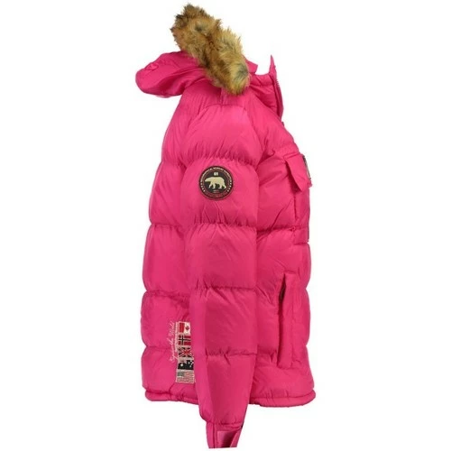 Geographical Norway Doudoune Femme Belancolie Manteaux Couleur Rose 4 Geographical Norway Doudoune Femme Belancolie Manteaux Couleur Rose – Image 2