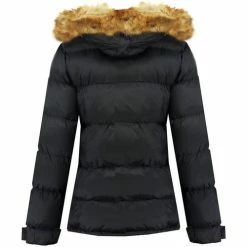 Geographical Norway Doudoune Femme Belancolie Manteaux Couleur Bleu -Geographical Norway Soldes 16506127 500 C