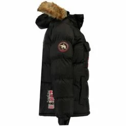 Geographical Norway Doudoune Femme Belancolie Manteaux Couleur Noir -Geographical Norway Soldes 16506128 500 B