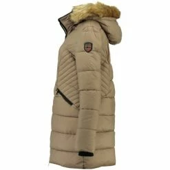 Geographical Norway Doudoune Femme Abeille Manteaux Couleur Gris -Geographical Norway Soldes 16511944 500 B
