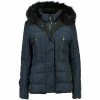 Geographical Norway Doudoune Femme Dionysos New Manteaux Couleur Bleu -Geographical Norway Soldes 16511949 500 A