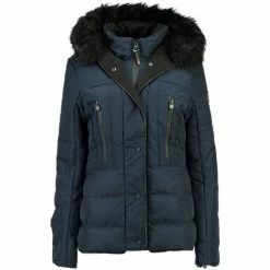 Geographical Norway Doudoune Femme Dionysos New Manteaux Couleur Bleu