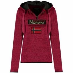 Geographical Norway Sweat Femme Upclassica Sweats & Polaires Couleur Rose