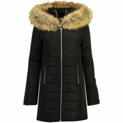 Geographical Norway Doudoune Femme Cerise Manteaux Couleur Noir