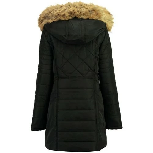 Geographical Norway Doudoune Femme Cerise Manteaux Couleur Noir 5 Geographical Norway Doudoune Femme Cerise Manteaux Couleur Noir – Image 3