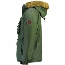 Geographical Norway Parka Homme Barbier New Manteaux Couleur Kaki -Geographical Norway Soldes 16532661 500 B