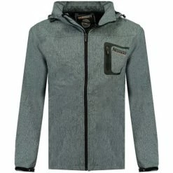 Geographical Norway Softshell Homme Texshell Sweats & Polaires Couleur Bleu