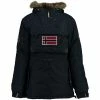 Geographical Norway Parka Femme Bulle New Manteaux Couleur Bleu -Geographical Norway Soldes 16546604 500 A