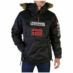 Geographical Norway Barman-man-black Vestes Couleur Noir