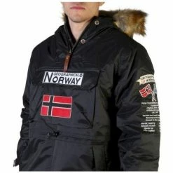 Geographical Norway Barman-man-black Vestes Couleur Noir -Geographical Norway Soldes 16560016 500 C