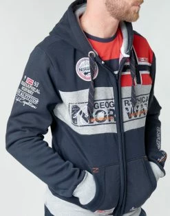 Geographical Norway FLYER Sweats & Polaires Couleur Marine -Geographical Norway Soldes 16664384 500 E